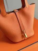 Tui Xach Hermes Picotin 18 Togo Khau Tay Like Auth Nu Mau Cam 18cm 7 600x800 1