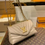Louis Vuitton LV New Wave Womans Cowhide Leather Handbags 24x14x9cm - Image 2