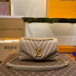 Louis Vuitton LV New Wave Womans Cowhide Leather Handbags 24x14x9cm