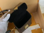 Louis Vuitton LV Camera Box Monogram Like Auth Handbags 12.5×17.6x6cm - Image 5