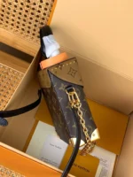 Louis Vuitton LV Camera Box Monogram Like Auth Handbags 12.5×17.6x6cm - Image 3