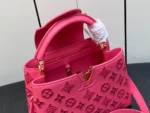 Tui Xach Louis Vuitton LV Capucines BB Mau Hong Sieu Cap 27x18x9cm 3