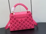 Tui Xach Louis Vuitton LV Capucines BB Mau Hong Sieu Cap 27x18x9cm 4