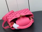 Tui Xach Louis Vuitton LV Capucines BB Mau Hong Sieu Cap 27x18x9cm 7