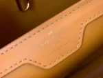 Louis Vuitton LV Capucines BB Brown Raised Pattern Handbags 27x18x9cm - Image 3