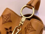 Louis Vuitton LV Capucines BB Brown Raised Pattern Handbags 27x18x9cm - Image 5