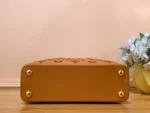Louis Vuitton LV Capucines BB Brown Raised Pattern Handbags 27x18x9cm - Image 6