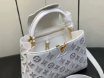 Tui Xach Louis Vuitton LV Capucines BB Mau Trang Sieu Cap 27x18x9cm 4