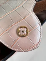 Louis Vuitton LV Capucines BB Like Auth Crocodile Leather Pink Handbags 27cm - Image 9