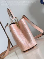 Louis Vuitton LV Capucines BB Like Auth Crocodile Leather Pink Handbags 27cm - Image 5