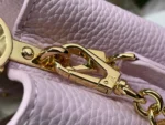 Louis Vuitton LV Capucines Like Auth Handbags Purple Womans 21x14x8cm - Image 8