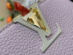 Louis Vuitton LV Capucines Like Auth Handbags Purple Womans 21x14x8cm - Image 5