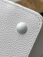 Louis Vuitton LV Capucines Handbags White Leather 21cm - Image 8