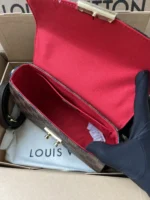 Louis Vuitton LV Croisette Like Auth Brown Handbags 25.5cm - Image 4
