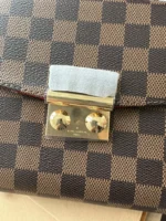 Louis Vuitton LV Croisette Like Auth Brown Handbags 25.5cm - Image 5