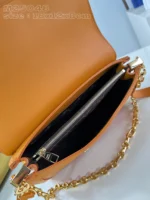 Tui Xach Louis Vuitton LV Dauphine Soft Nu Mau Cam Like Auth 18x12x8cm 1