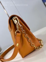 Tui Xach Louis Vuitton LV Dauphine Soft Nu Mau Cam Like Auth 18x12x8cm 7