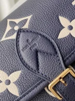 Tui Xach Louis Vuitton LV Diane Hoa Tiet Dap Chim Sieu Cap 23x16x8 2