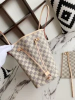 Tui Xach Louis Vuitton LV Neverfull Hoa Tiet Ke O Trang 5