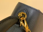 Tui Xach Louis Vuitton LV Twist Handle Replica 11 Nu Mau Den 17x25x11cm 6 1