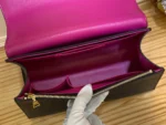 Tui Xach Louis Vuitton LV Twist Handle Replica 11 Nu Mau Den 17x25x11cm 7 1