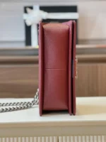 Tui Xach Nu Chanel Boy Medium Rep 11 Hoa Tiet Chu V Mau Do 25cm 3