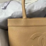 Tui Xach Nu Chanel Vintage Classic Sieu Cap Mau Nude 30x21x8cm 4