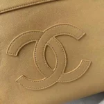 Tui Xach Nu Chanel Vintage Classic Sieu Cap Mau Nude 30x21x8cm 6