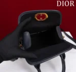 Dior 30 Montaigne Women's Handbag Oblique Fabric 18.5x16x10cm - Image 4