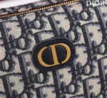 Dior Plaid Women's Handbag, Glossy Leather, Replica 11 High Quality 20cm - Image 4