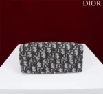 Dior Plaid Women's Handbag, Glossy Leather, Replica 11 High Quality 20cm - Image 6