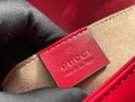 Gucci Marmont Top Handle Like Auth Women's Handbag Red 27cm - Image 9