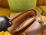 Gucci Marmont Women's Handbag Super Brown Smooth Leather 22cm - Image 7