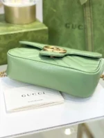 Gucci Marmont Women's Super Handbag Avocado Color 22cm - Image 5