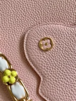 Tui Xach Nu Hang Hieu Louis Vuitton LV Capucines BB Mau Hong 27x18x9cm 4