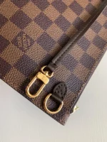 Louis Vuitton LV Neverfull Like Auth Handbags Brown Pattern 32x29x17cm - Image 4