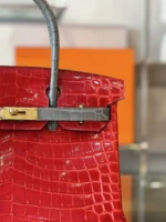 Tui Xach Nu Hermes Birkin Crocodile Mix 2 Mau Like Auth 30cm 2 1