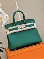 Hermes Birkin 30 Dark Green Palladium Hardware - Image 7