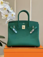 Hermes Birkin 30 Dark Green Palladium Hardware - Image 2