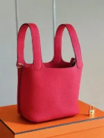 Hermes Picotin 18 Pink Togo Leather Gold Hardware - Image 7