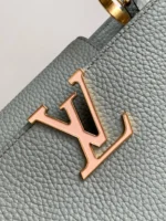Tui Xach Nu Louis Vuitton LV Capucines BB Like Auth Mau Ghi 27x18x9cm 6