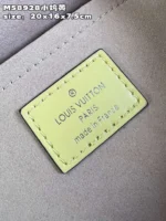 Louis Vuitton Clunny Yellow Raised Pattern 20x16cm - Image 2