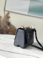 Louis Vuitton LV Twist Mini Like Auth Lock Gold Handbags 23x17x9.5cm - Image 2