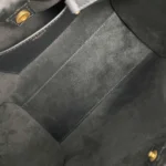 Celine Cabas Black Handbag Soft Leather 22x17x15cm - Image 7