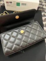 Chanel Woc Black Handbags Pearl Handle Plated Lock Gold 19cm - Image 3