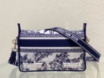 Dior Camp Women's Super Premium Handbag Canvas Pattern 25x15x8cm - Image 7