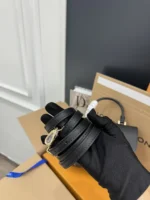 Louis Vuitton LV Locky BB Monogram Mix Black Brown Handbags 20×7.5x16cm - Image 6