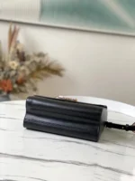 Louis Vuitton LV Twist Black Cowhide Leather Handbags 24cm - Image 6