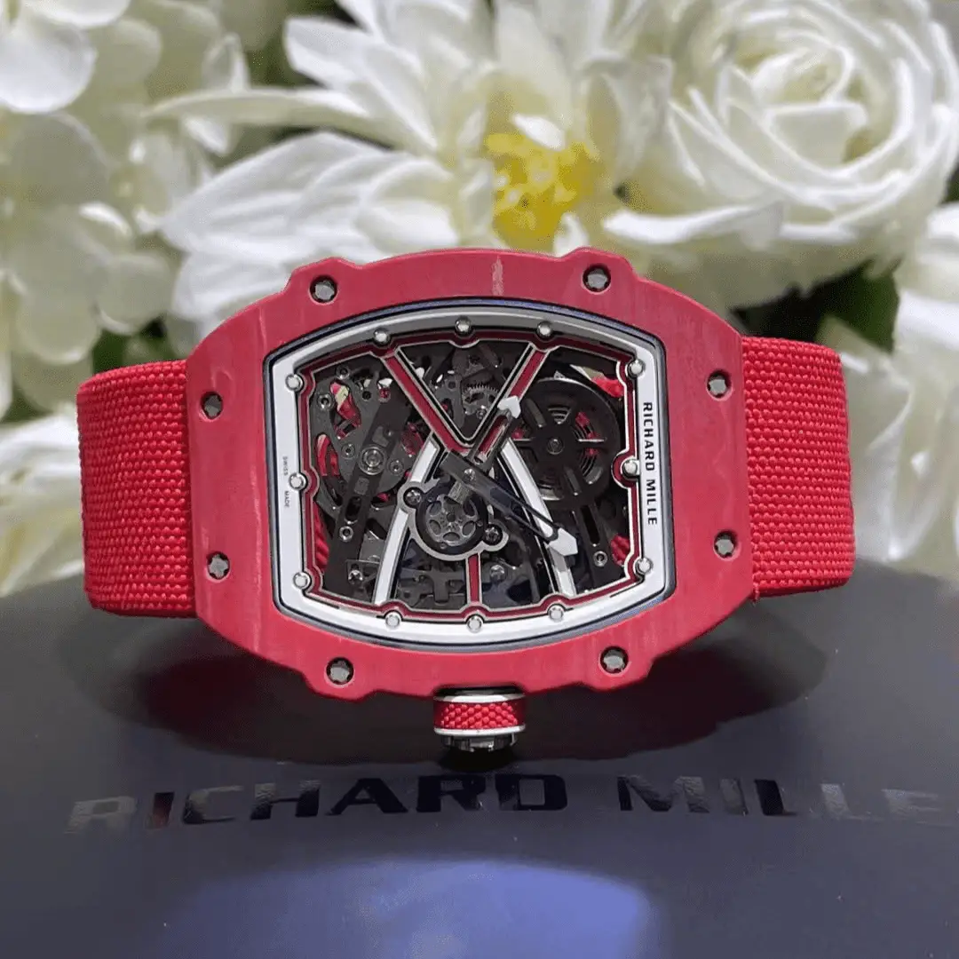 Richard Mille RM67-02 Red Carbon Best Weight 37 Grams 38.7×47.52mm