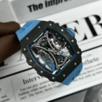 Richard Mille Rep 11 Watch Mens RM53-01 Pablo Mac Donough Tourbillon Carbon Case 44.5mm